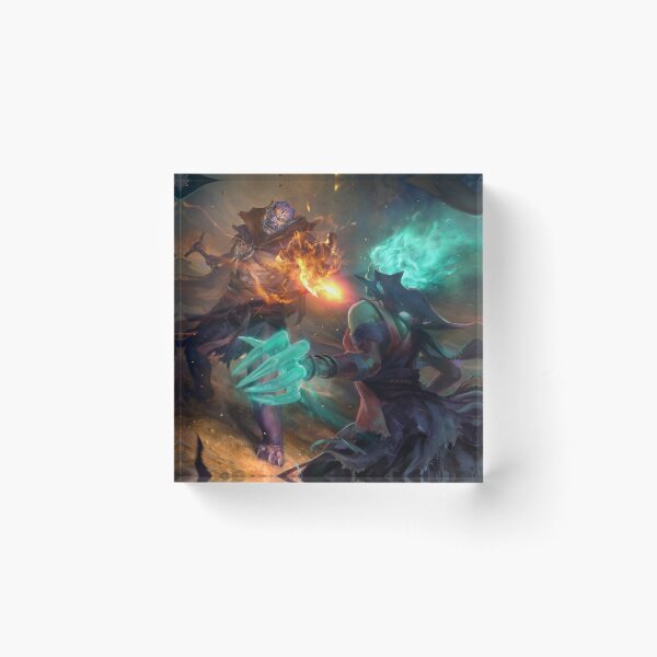 Item preview, Dota 2 Lion and Death Prophet Art designed and sold by Artem322.