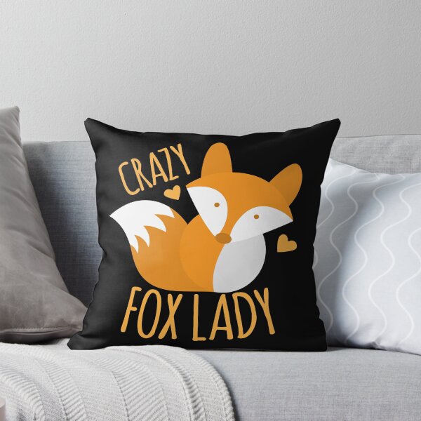 Item preview, Crazy Fox lady designed and sold by jazzydevil.
