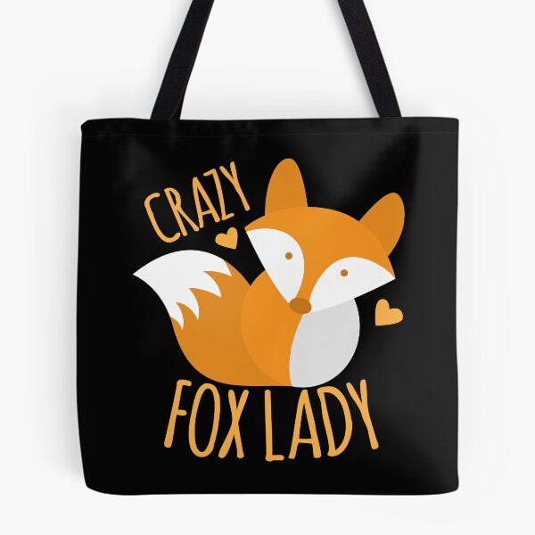 Item preview, Crazy Fox lady designed and sold by jazzydevil.