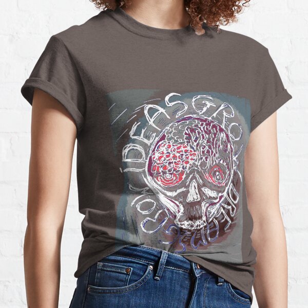 PUNK SKULL IDEAS GROW DREAMS Classic T-Shirt