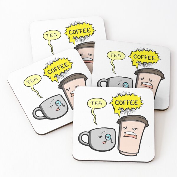 Item preview, Tea vs Coffee designed and sold by RobStears.
