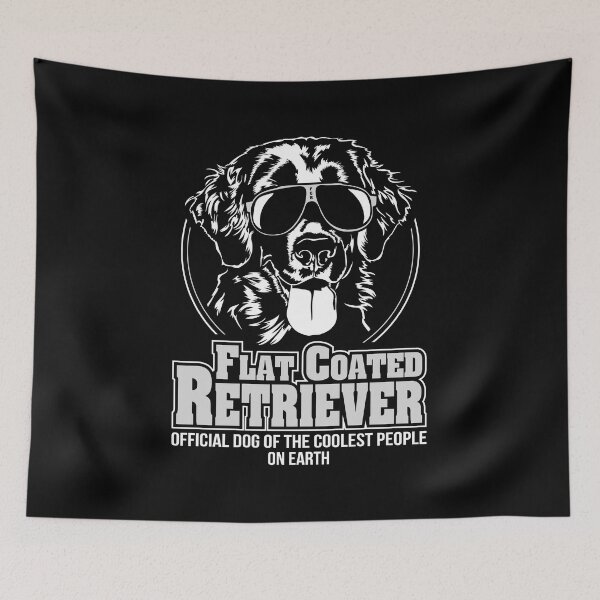 Item preview, FLAT COATED RETRIEVER coolest people dog saying designed and sold by dogarts.