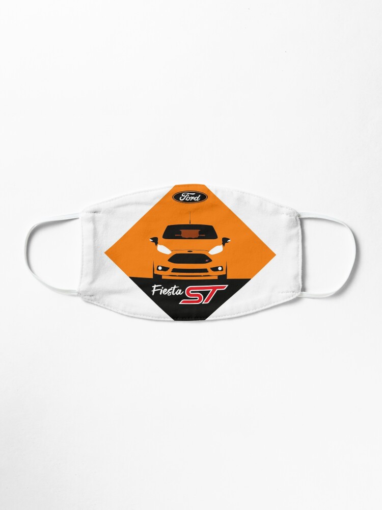 Download Ford Fiesta St Diamond Emblem Orange Yellow Mask By Blimeyguvnor Redbubble PSD Mockup Templates