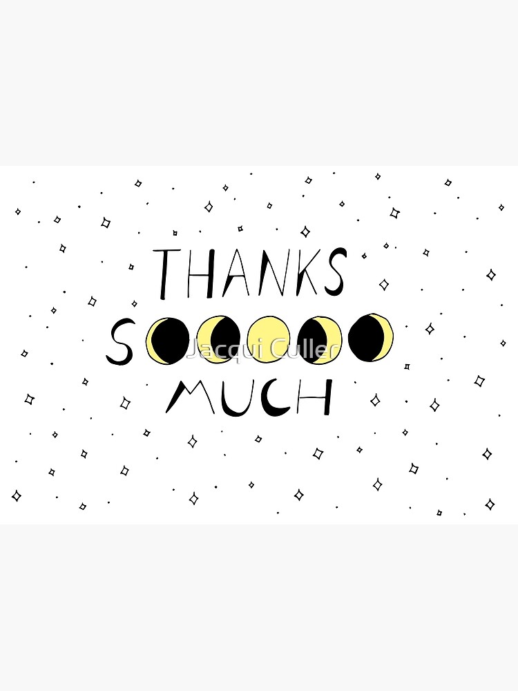 Thumbnail 2 of 2, Postcard, Moons of Thanks designed and sold by cullercreative.
