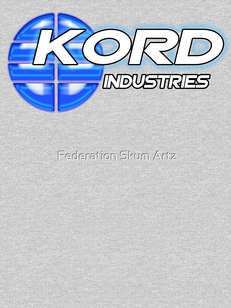 "KORD INDUSTRIES" Tshirt for Sale by herogear Redbubble ted t