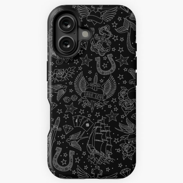 Item preview, Tatouages en noir designed and sold by Retrocrix.