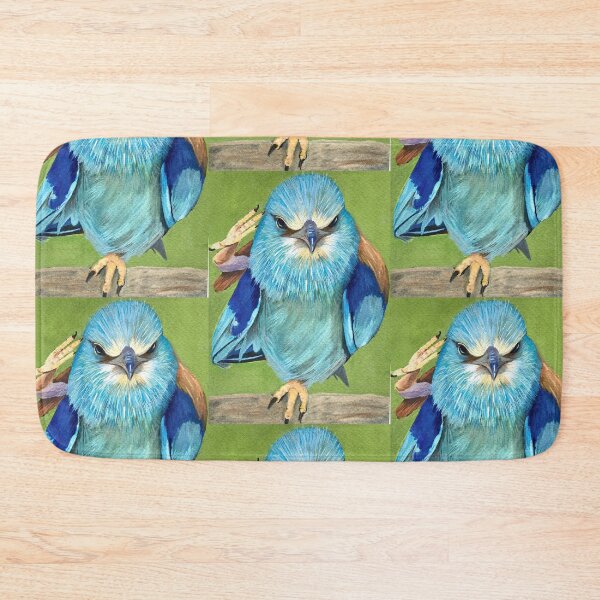 Item preview, A Bird saluting all the key workers. This European Roller says thank you. designed and sold by Sarah Hearfield.