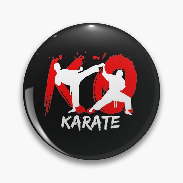 Item preview, K O Karate Fight Lover Fighter Silhouette Funny Quote Saying  designed and sold by alenaz.