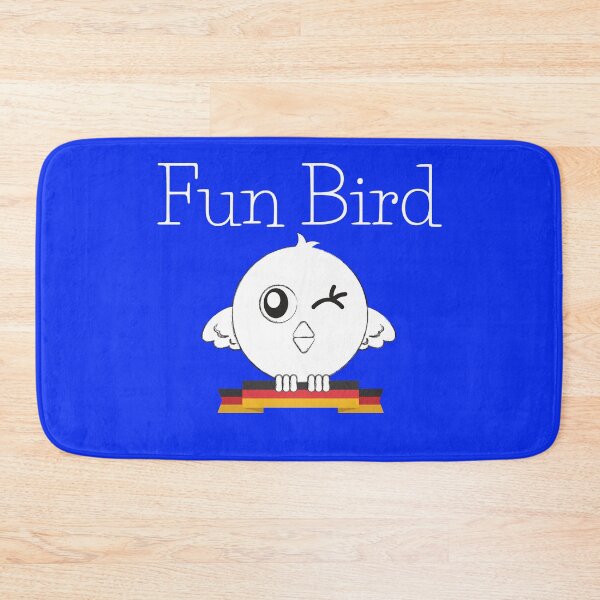 Item preview, Fun Bird Spaßvogel Meaning Joker Jester With German Banner designed and sold by Time4German.