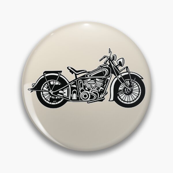Item preview, Chopper / motocicleta 03_black blanco designed and sold by RollOn.
