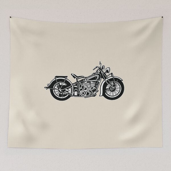 Item preview, Chopper / motorcycle 03_black white designed and sold by RollOn.