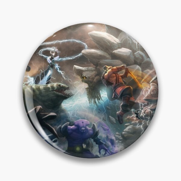 Item preview, Dota 2 Heroes Fight Art designed and sold by Artem322.