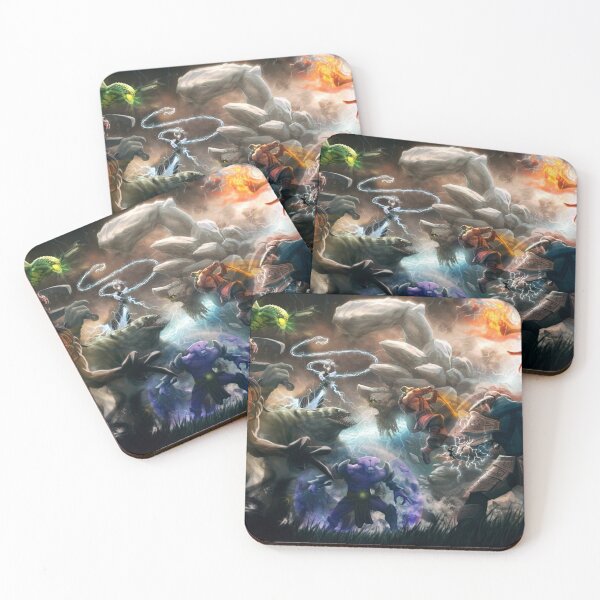 Item preview, Dota 2 Heroes Fight Art designed and sold by Artem322.