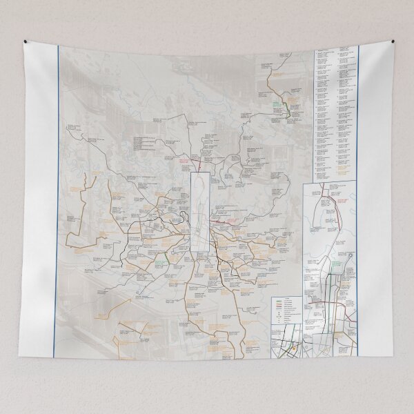 Item preview, Sydney Tramways – A Cartographic History  designed and sold by trainsandtrams.