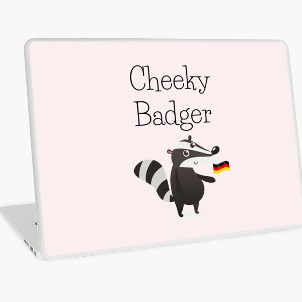 Item preview, Cheeky Monkey Cheeky badger (Frechdachs auf Deutsch) with German Flag designed and sold by Time4German.