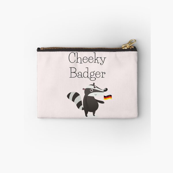 Item preview, Cheeky Monkey Cheeky badger (Frechdachs auf Deutsch) with German Flag designed and sold by Time4German.