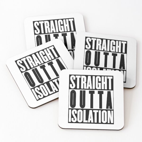 Item preview, STRAIGHT OUTTA ISOLATION designed and sold by PnkLemonade Studios.