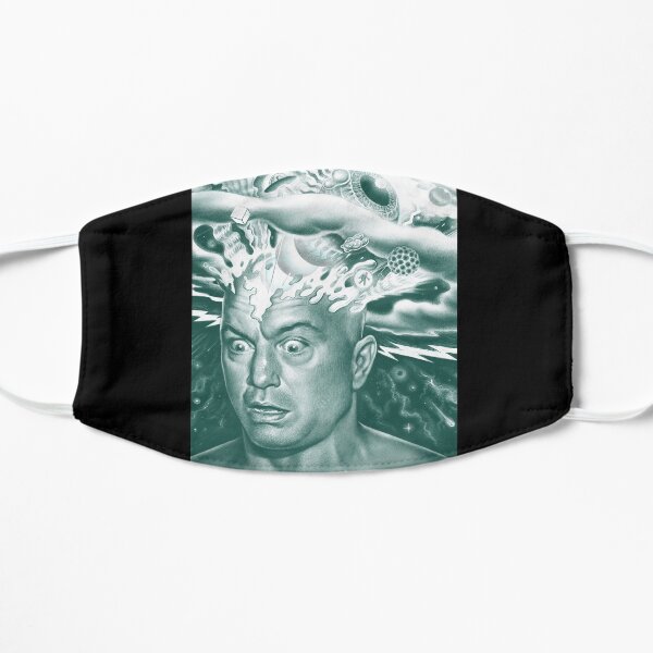 Joe Rogan Mind Blown Flat Mask