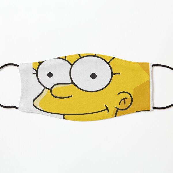 Download Bart Simpson Mask By Calumnio1 Redbubble Yellowimages Mockups