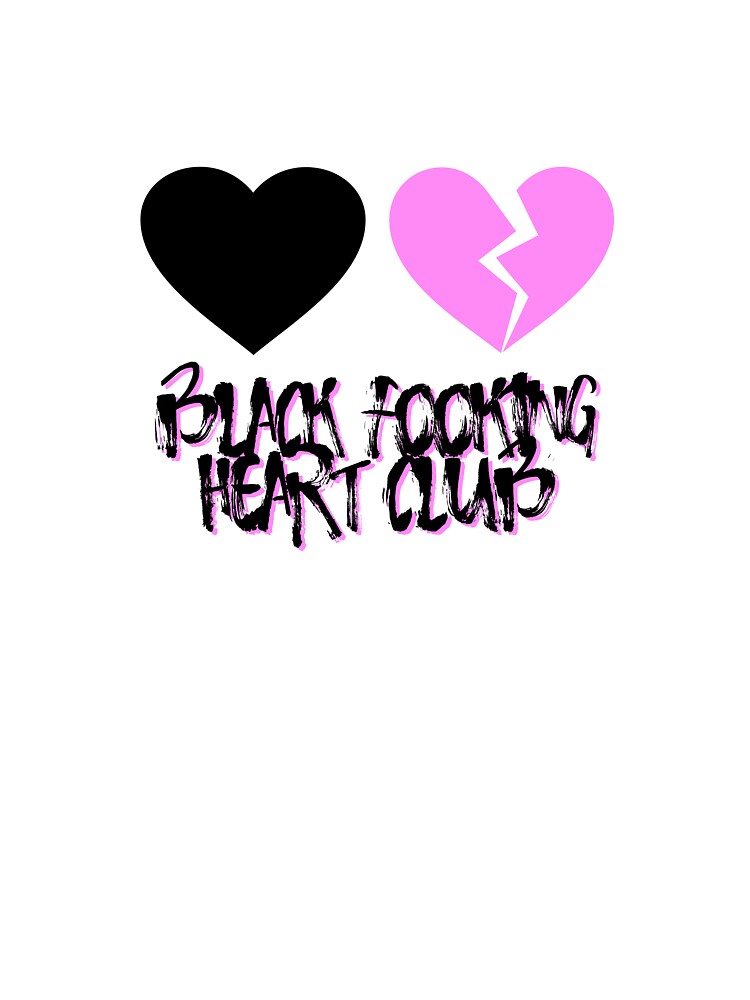 YB - Black fooking hearts club x 2