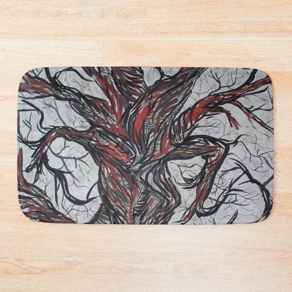 Item preview, wicked spooky inked tree art designed and sold by Jennifer Stedman.