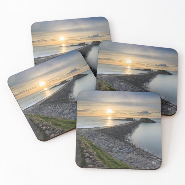 Item preview, Sunbow over Bude Breakwater. designed and sold by bitm2007.