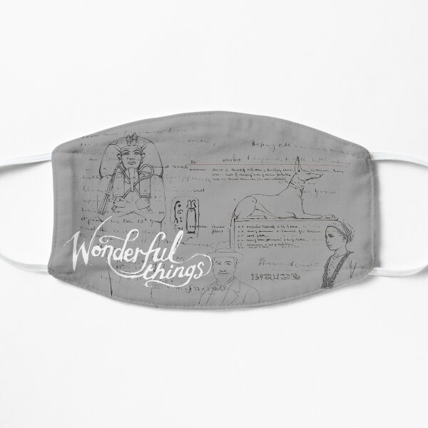 Wonderful Things - King Tut & Howard Carter (LIGHT) Mask Mask