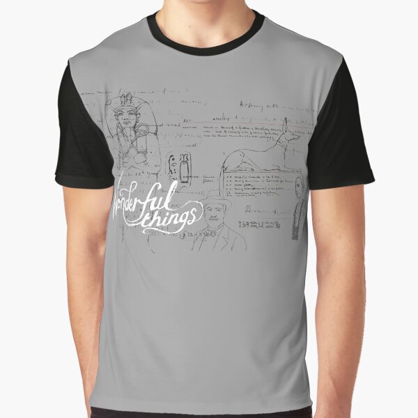 Wonderful Things - King Tut & Howard Carter (LIGHT) Mask Graphic T-Shirt