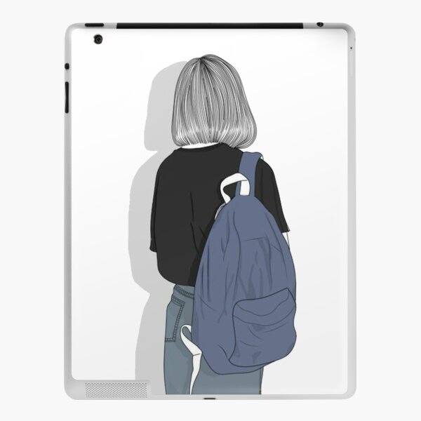 Help Me - Sad Anime Girl | iPad Case & Skin