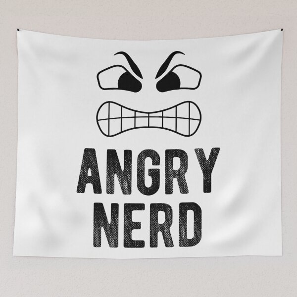 Item preview, Angry Nerd Funny designed and sold by DiaperPapa.