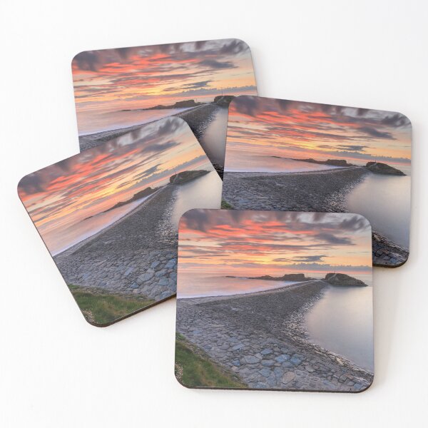 Item preview, Sunset over Bude Breakwater designed and sold by bitm2007.