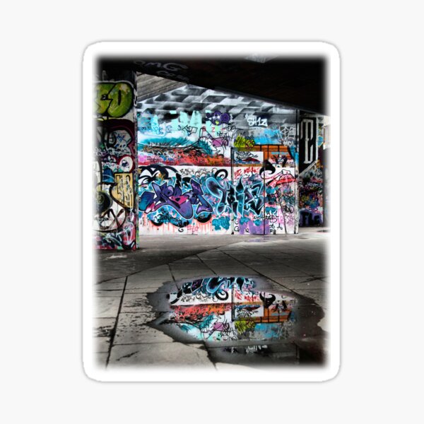 Item preview, London Southbank Skate Graffiti designed and sold by nigelwatkins.