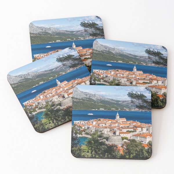Item preview, Framing Korcula old town in the trees designed and sold by wellsie82.
