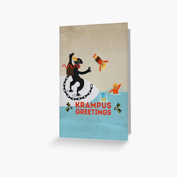 Item preview, Krampus Greetings III designed and sold by Victor Shadehorn.