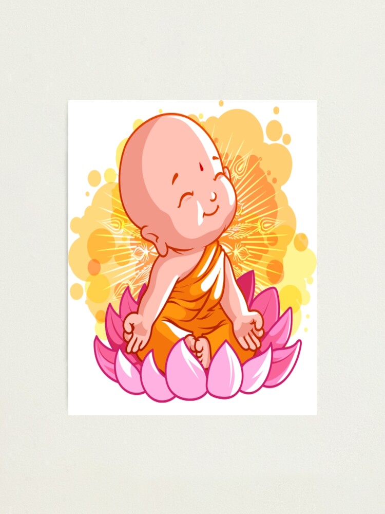 Buddhist monk cartoon Buddhist monk cartoon