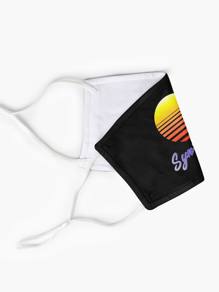 Alternate view of Synthwave Sun Mask