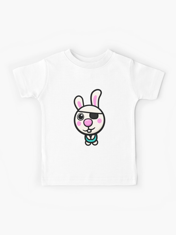 Cute Clothes Roblox Characters Bunny Cute Piggy Character Skin Kids T Shirt By Theresthisthing