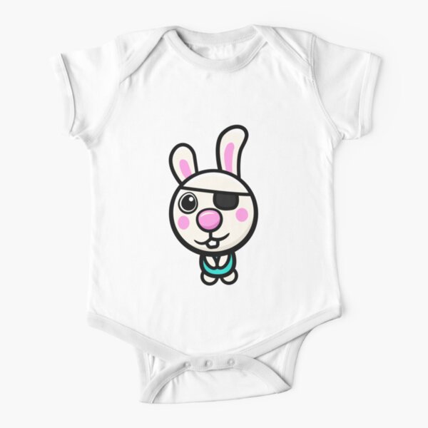 Roblox Bunny Short Sleeve Baby One Piece Redbubble - how to bhop roblox free roblox clothes