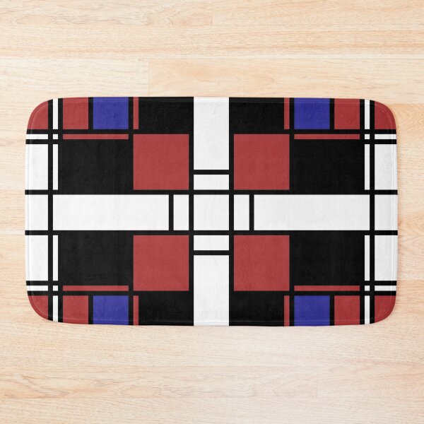 Item preview, Neoplasticism art deco pattern in well read (red) designed and sold by aapshop.