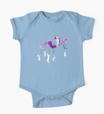 Flying Cats One Piece - Short Sleeve