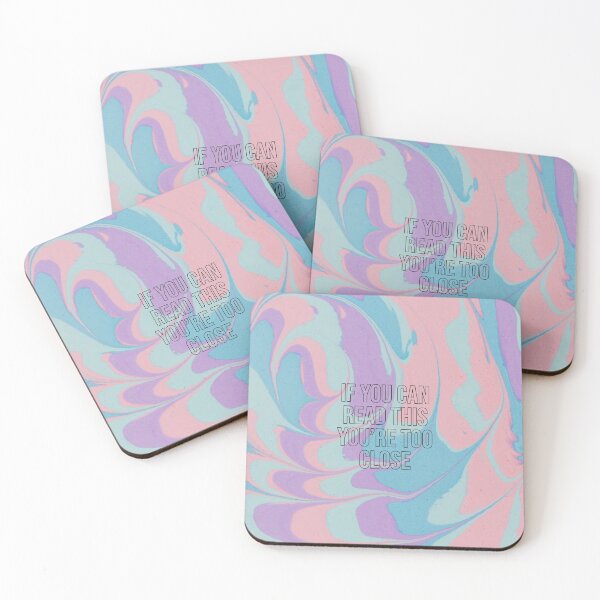 Item preview, IF YOU CAN READ THIS YOU ARE TOO CLOSE - COVID-19 designed and sold by Tropical Blood.