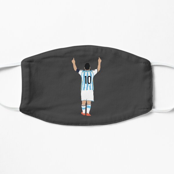 Lionel Messi, Argentina. Flat Mask