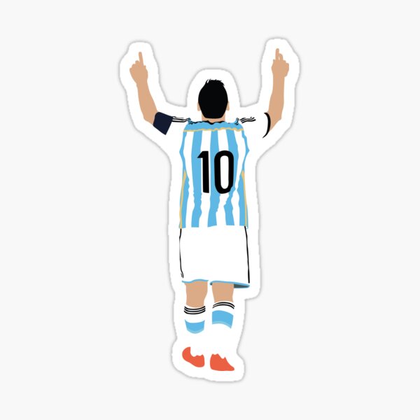 Lionel Messi, Argentina. Pegatina