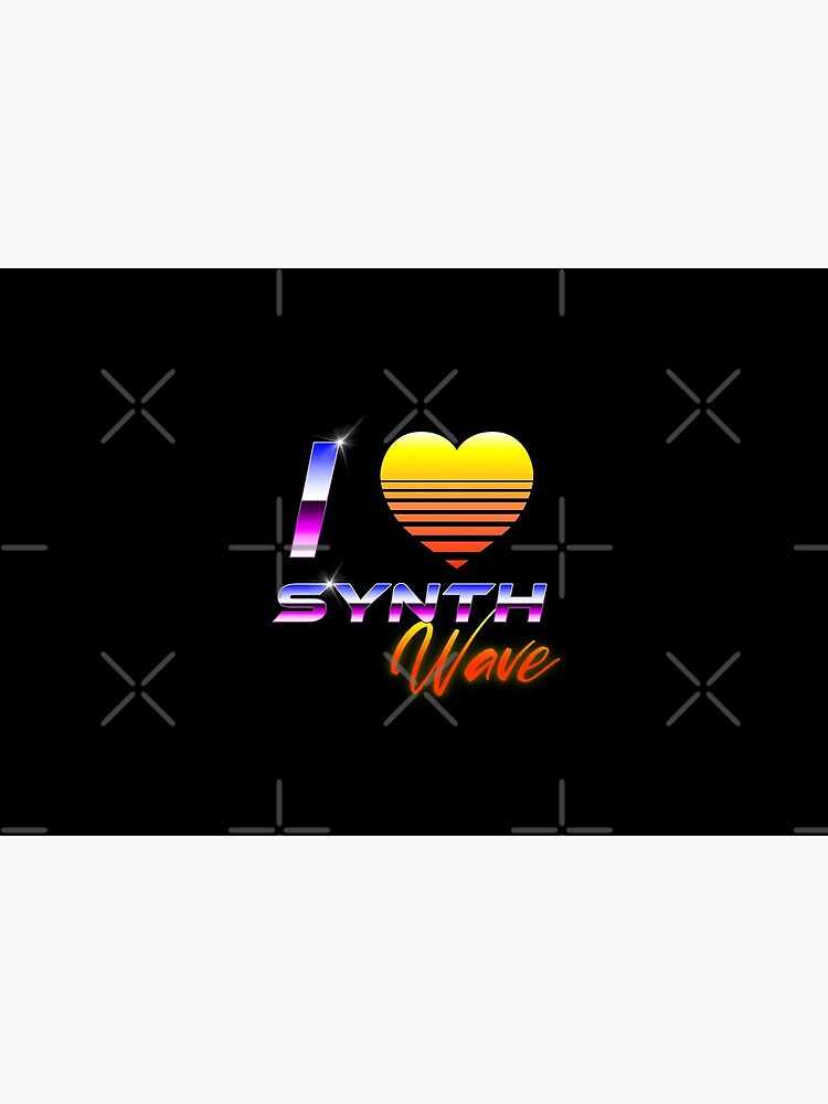 I Love Synthwave by GaiaDC