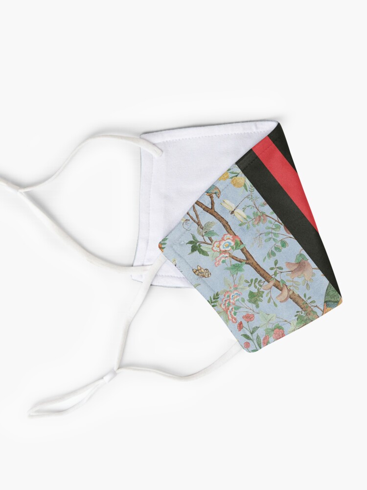 Alternate view of Flowers pattern Mask