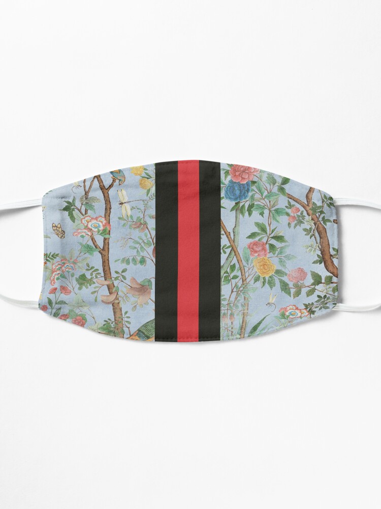 Alternate view of Flowers pattern Mask