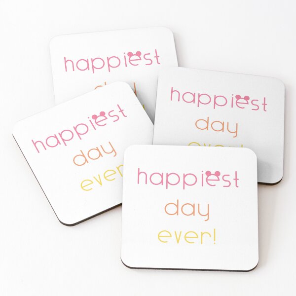 Item preview, Happiest day ever designed and sold by beautyandthetee.