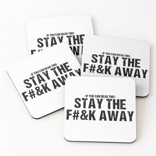 Item preview, Stay The Fuck Away Social Distancing Gift Ideas designed and sold by AlphaDist2.
