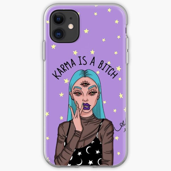 Karma Is A Bitch iPhone Soft Case