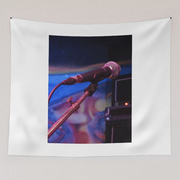 Item preview, Microphone blue 2 designed and sold by Kunst-in-Szene.